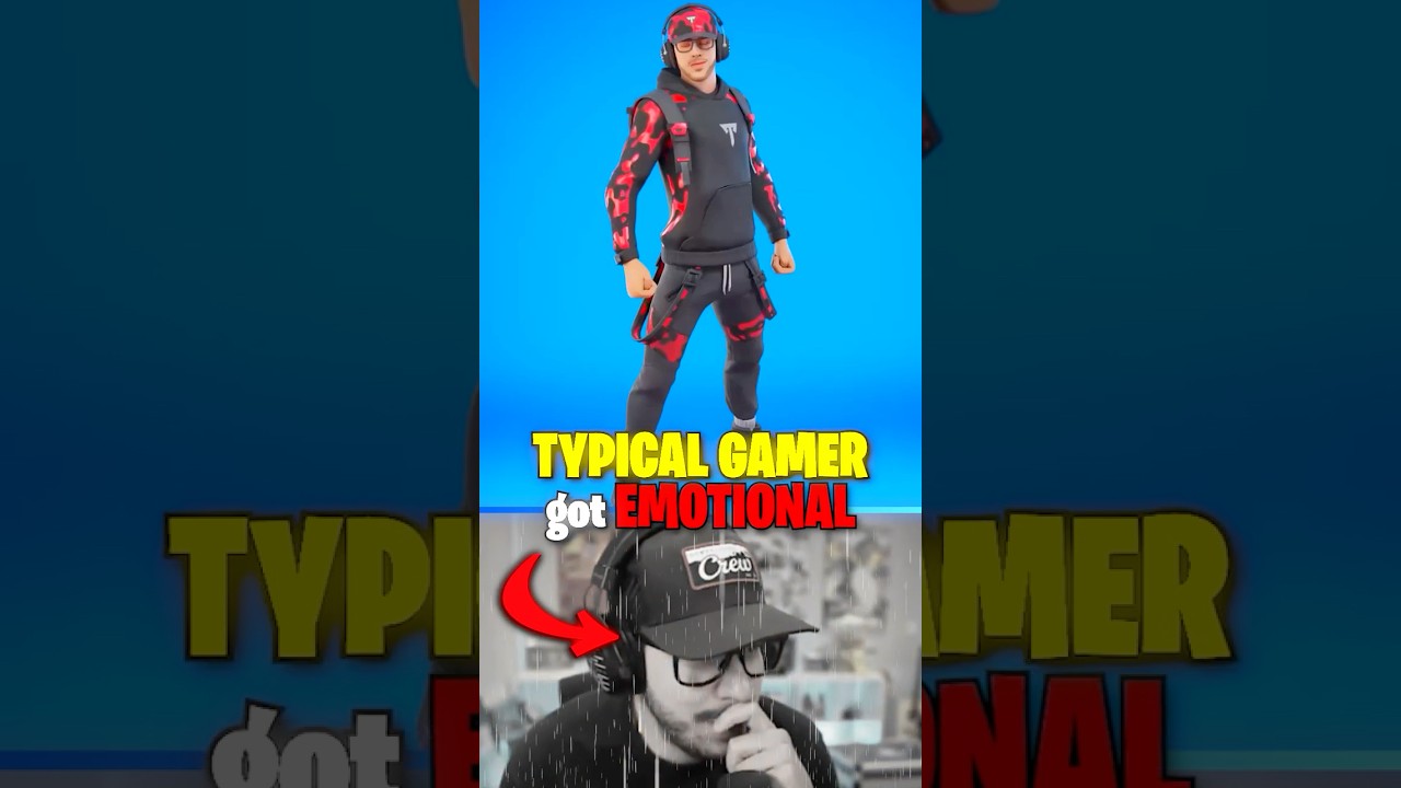 Typical Gamer Got Emotional 😭