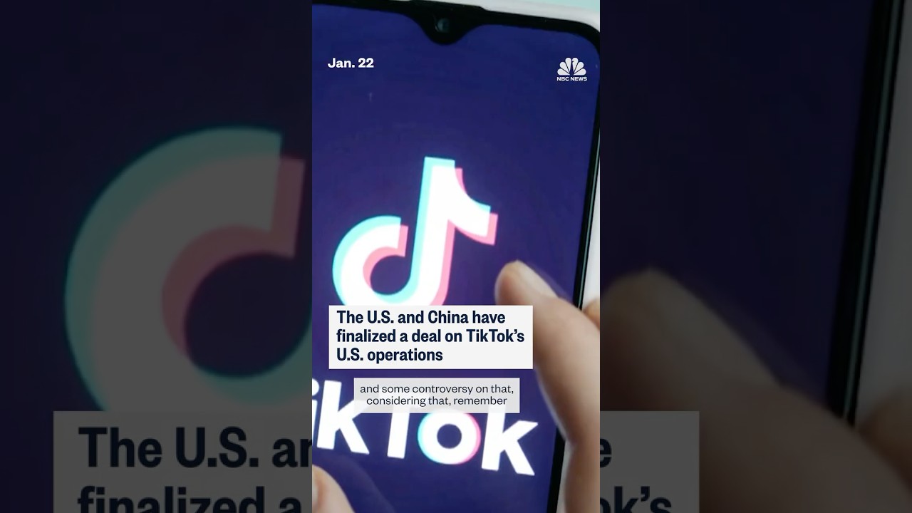 U.S. and China finalize deal on TikTok
