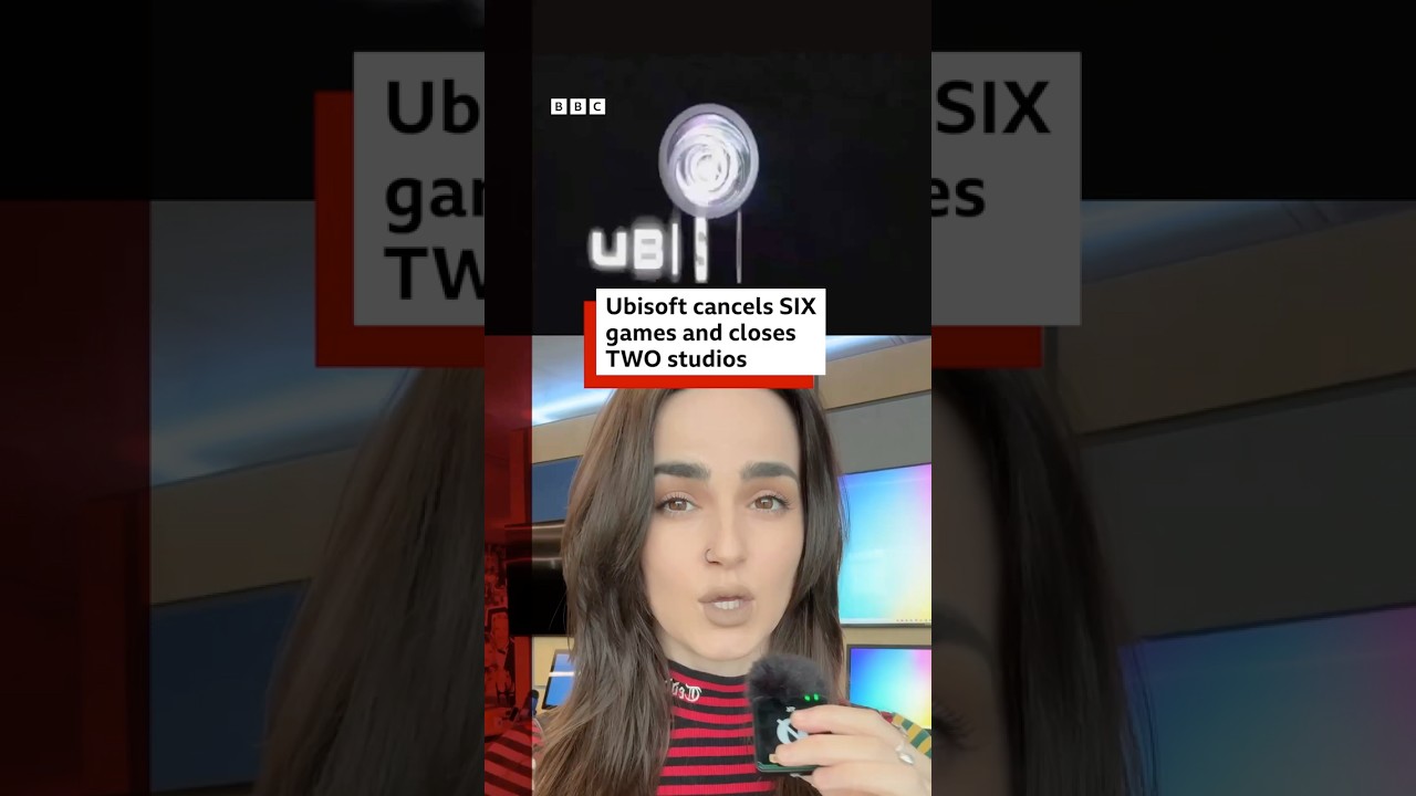 Ubisoft cancels six games and closes two studios in “major reset”. #Gaming #BBCNews