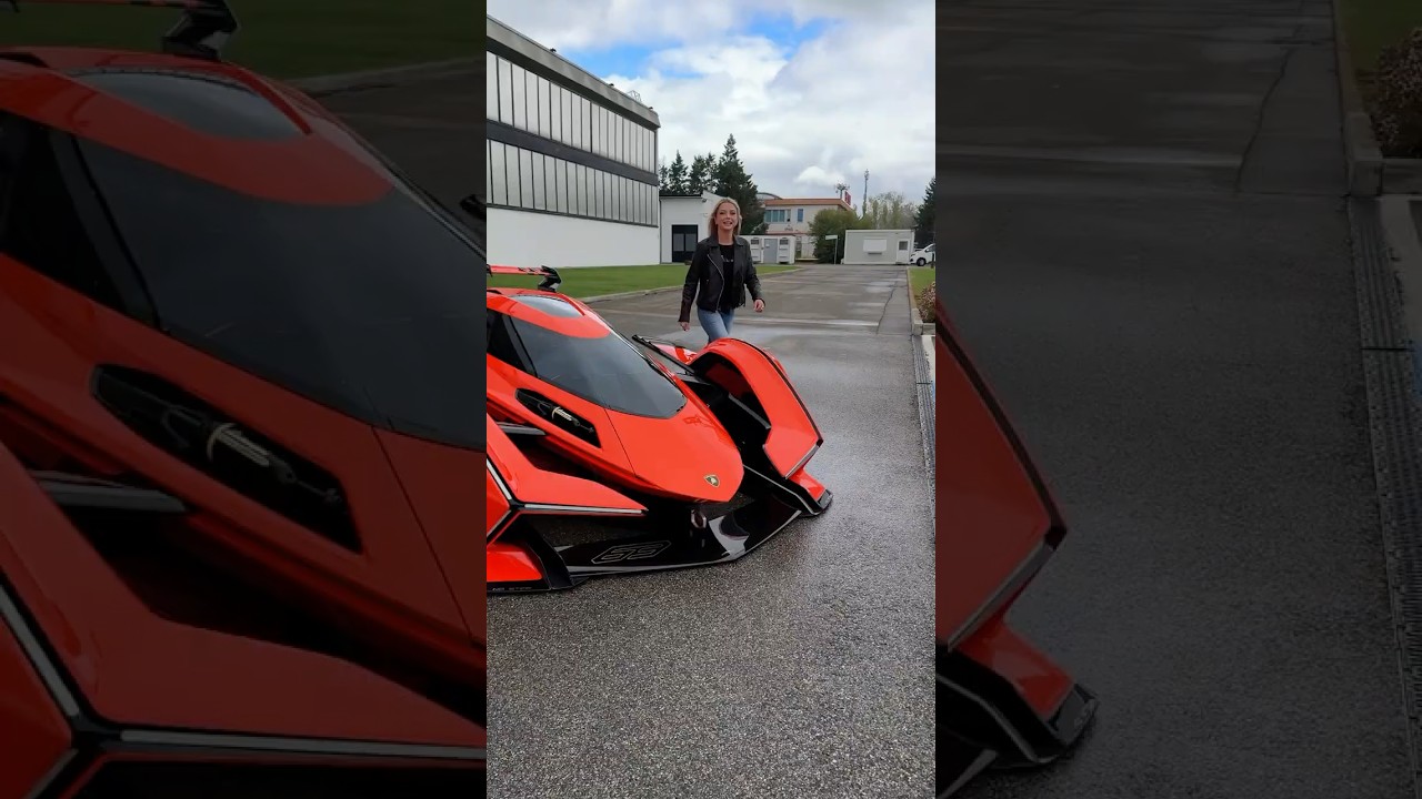 Up Close With The Lamborghini Vision GT 😱 #cars #lamborghini #conceptcar