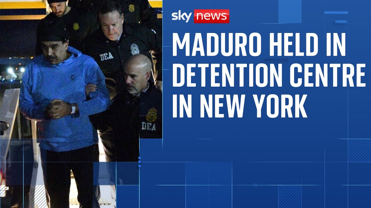 US says it is ‘not at war’ with Venezuela as captured president detained in New York