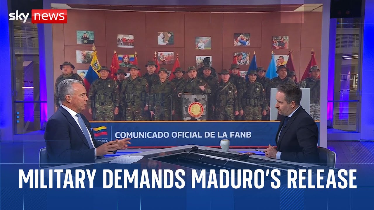 Venezuelan armed forces decry ‘abduction’ of Maduro by US