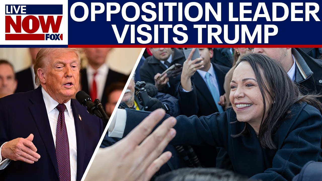 Venezuela’s Machado says she ‘presented’ Trump with Nobel prize