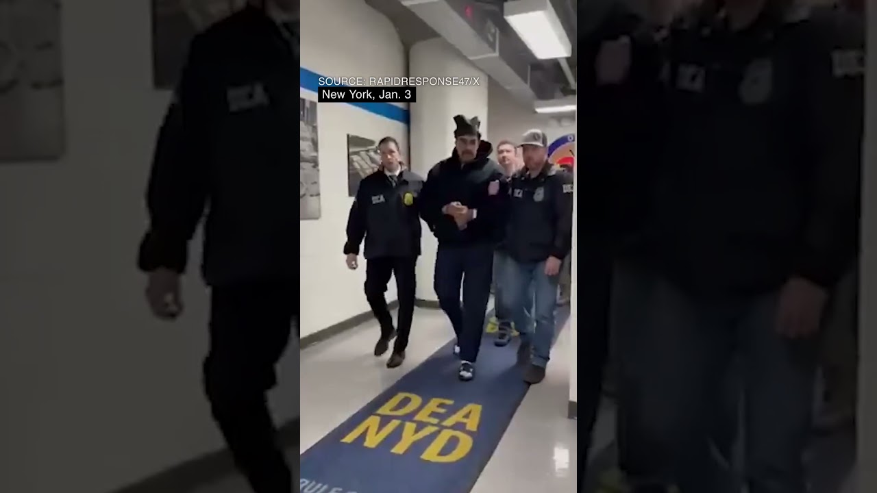 Venezuela’s Maduro walked into DEA office in New York City, says “Happy New Year”