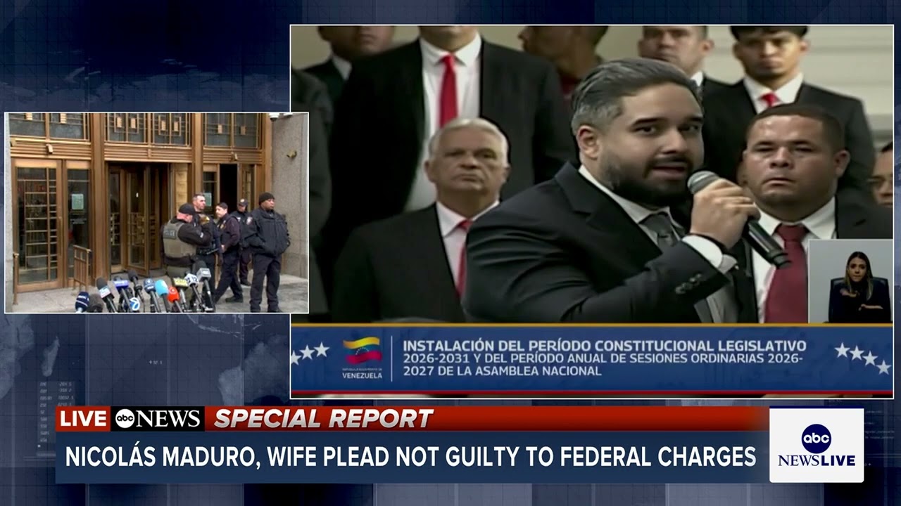 Venezuela’s Nicolas Maduro declares ‘I am innocent’ and ‘still president’ in NYC court appearance