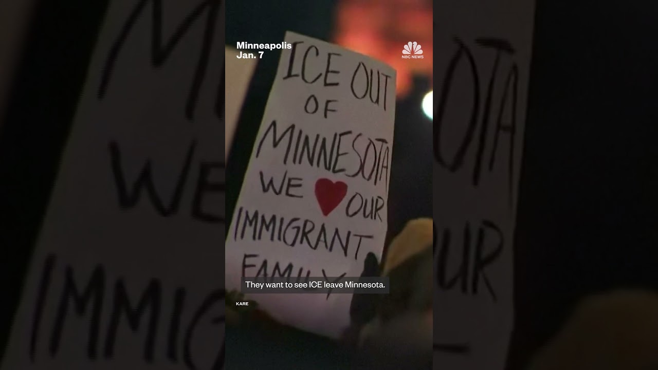 Vigil held for woman killed in Minneapolis ICE shooting