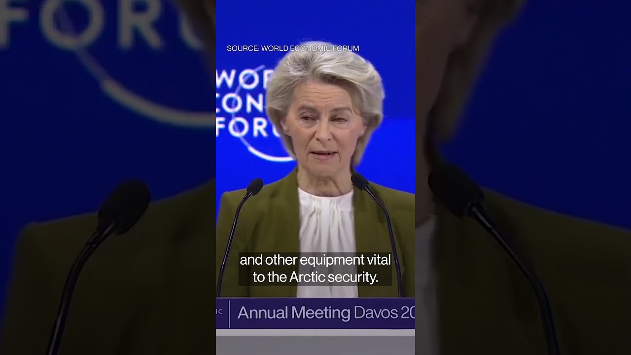 Von der Leyen: Sovereignty of #Greenland is non-negotiable #Davos #WEF2026