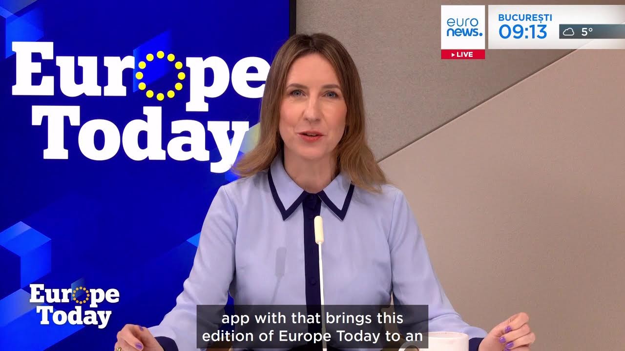 Watch Live Europe Today, your new live morning show