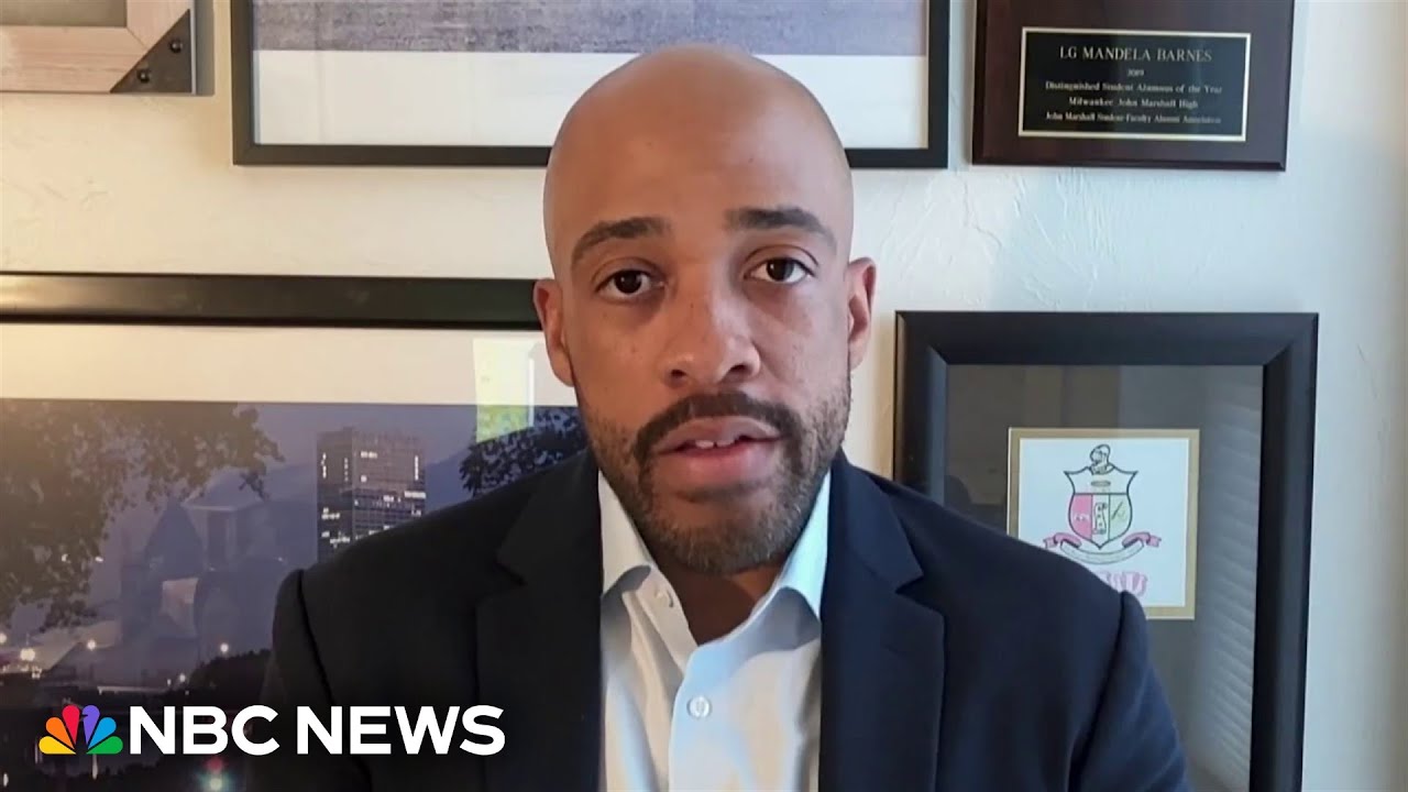 We’re going to hold Trump ‘to account’: Wisconsin gubernatorial candidate Mandela Barnes