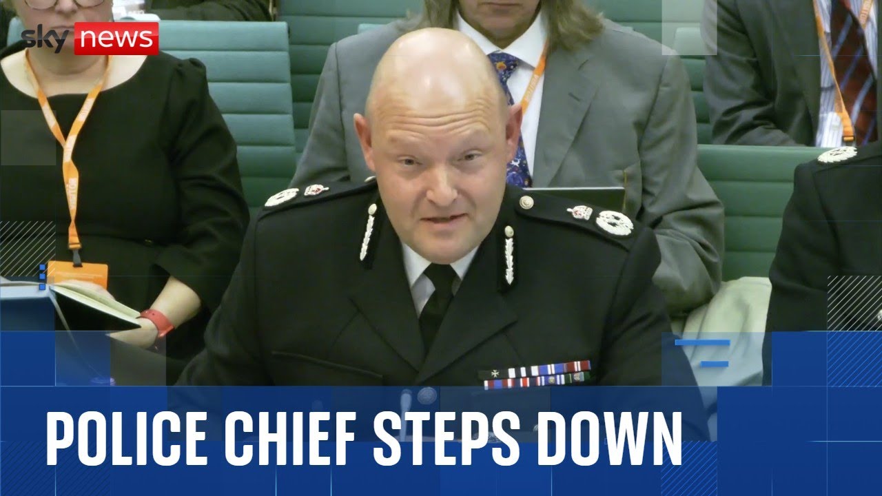 West Midlands Police chief constable steps down after Maccabi Tel Aviv fans row