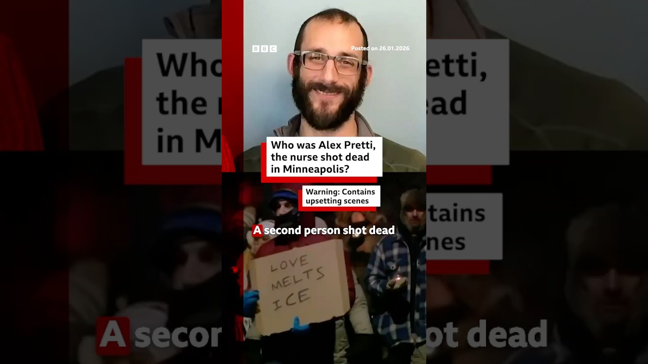 Who was Alex Pretti, the nurse shot dead in Minneapolis? #BBCNews