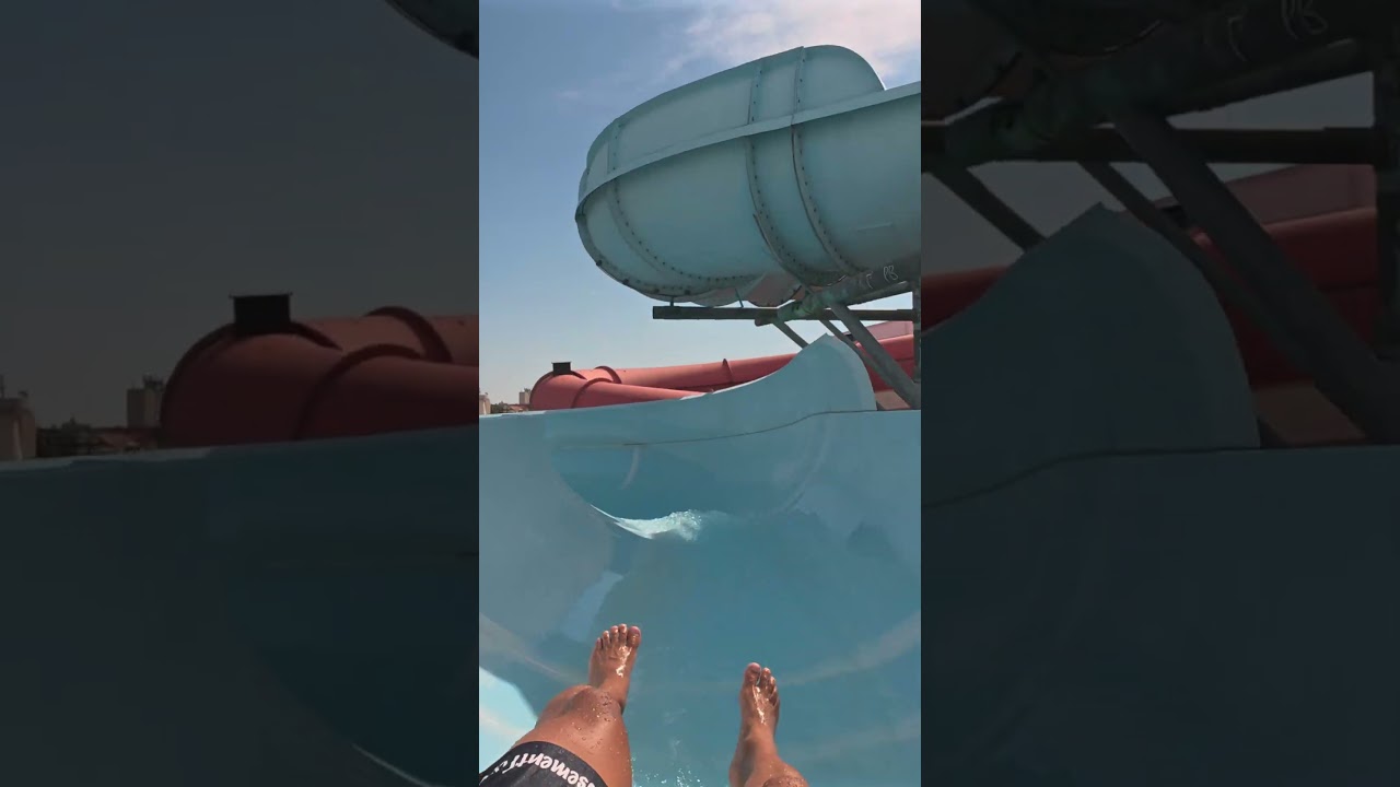 Wild River Water Slide at HungaroSPA 🇭🇺