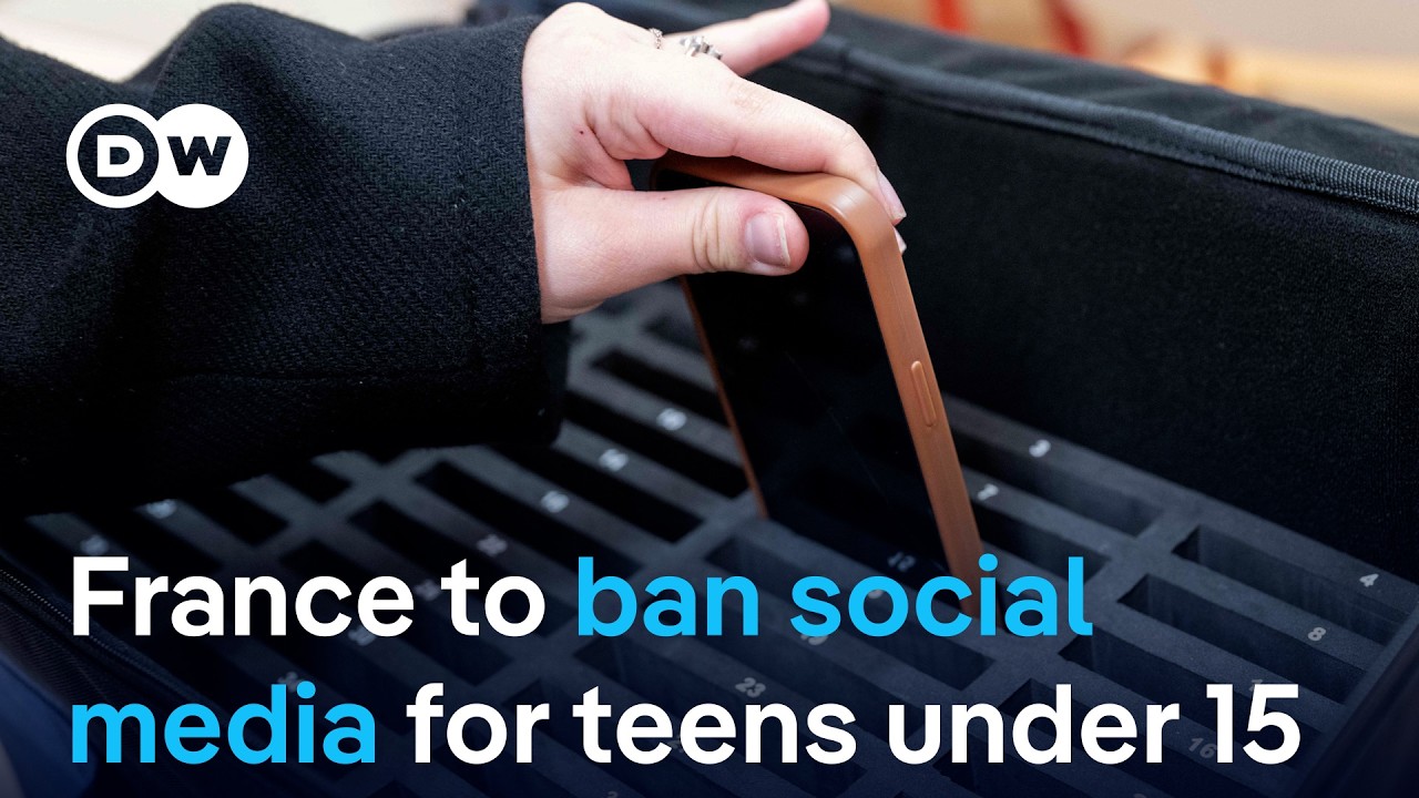 Will France follow Australia with a social media ban for teenagers? | DW News