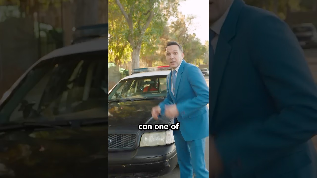 World’s Strongest Man Vs Police Car