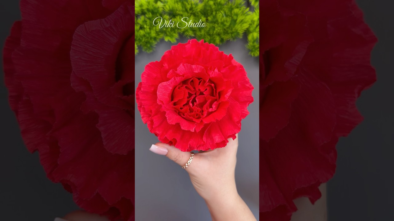 WoW! Amazing Easy Craft Ideas! Crepe Paper Flowers #shorts #shortsviral