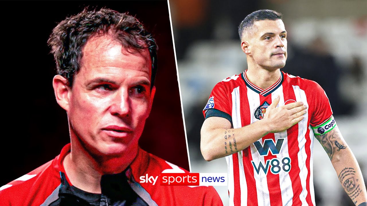 “Xhaka is a really good leader” | Regis Le Bris on the importance of Granit Xhaka to Sunderland