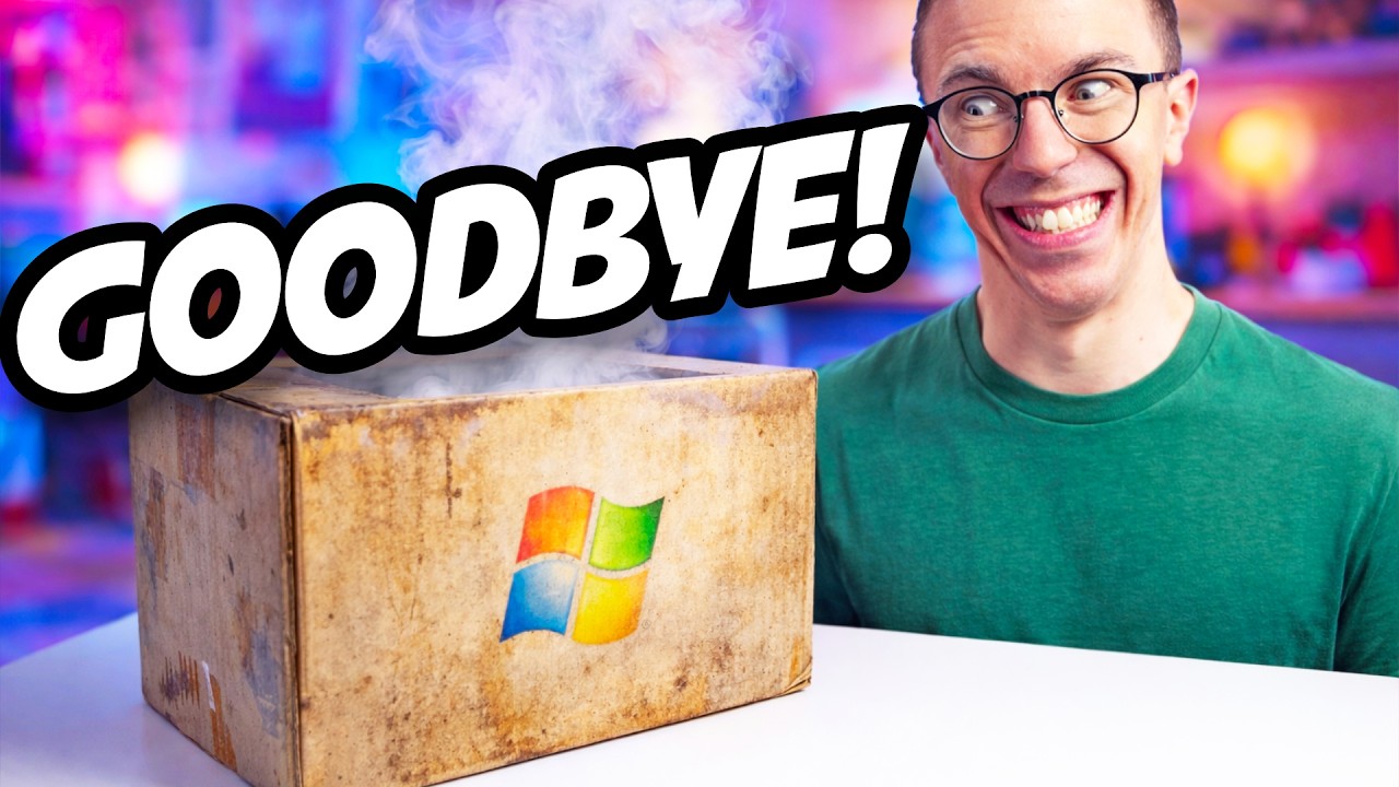 Yes, Windows is the Problem.