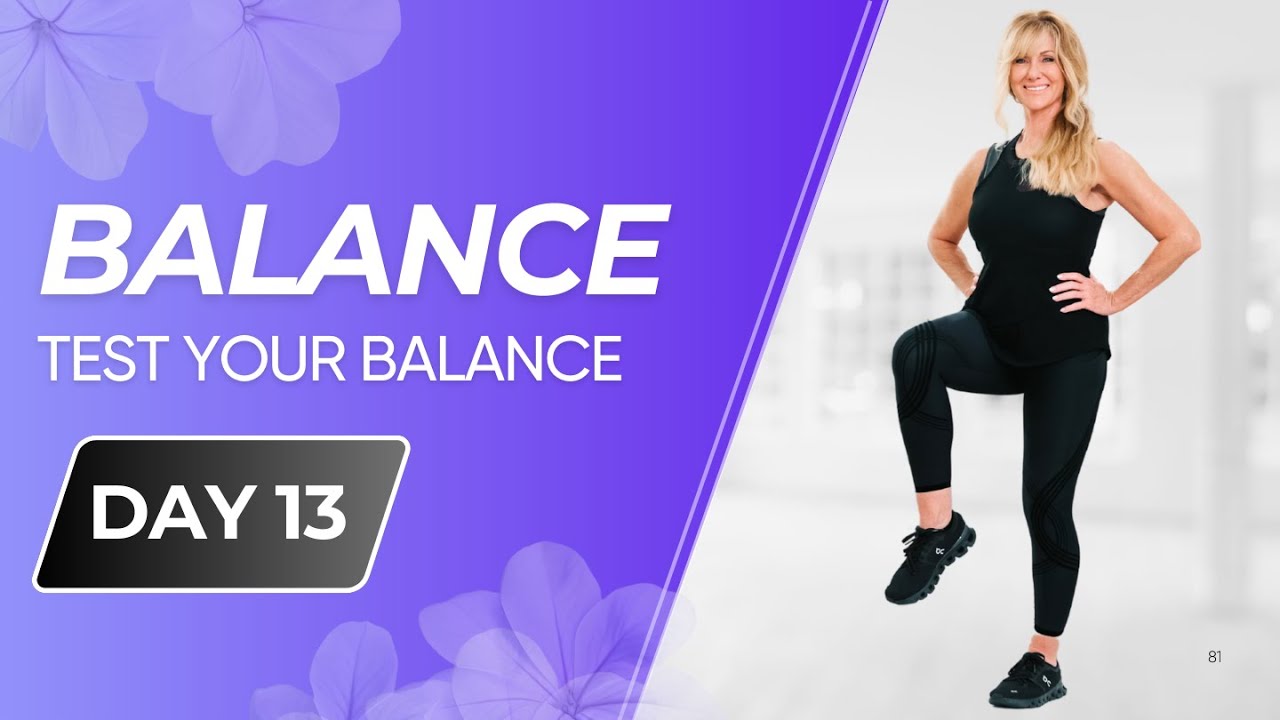 You Need To Try This 8 Minute Balance workout Over 50?  (Day 13) New Year Activation Challenge!