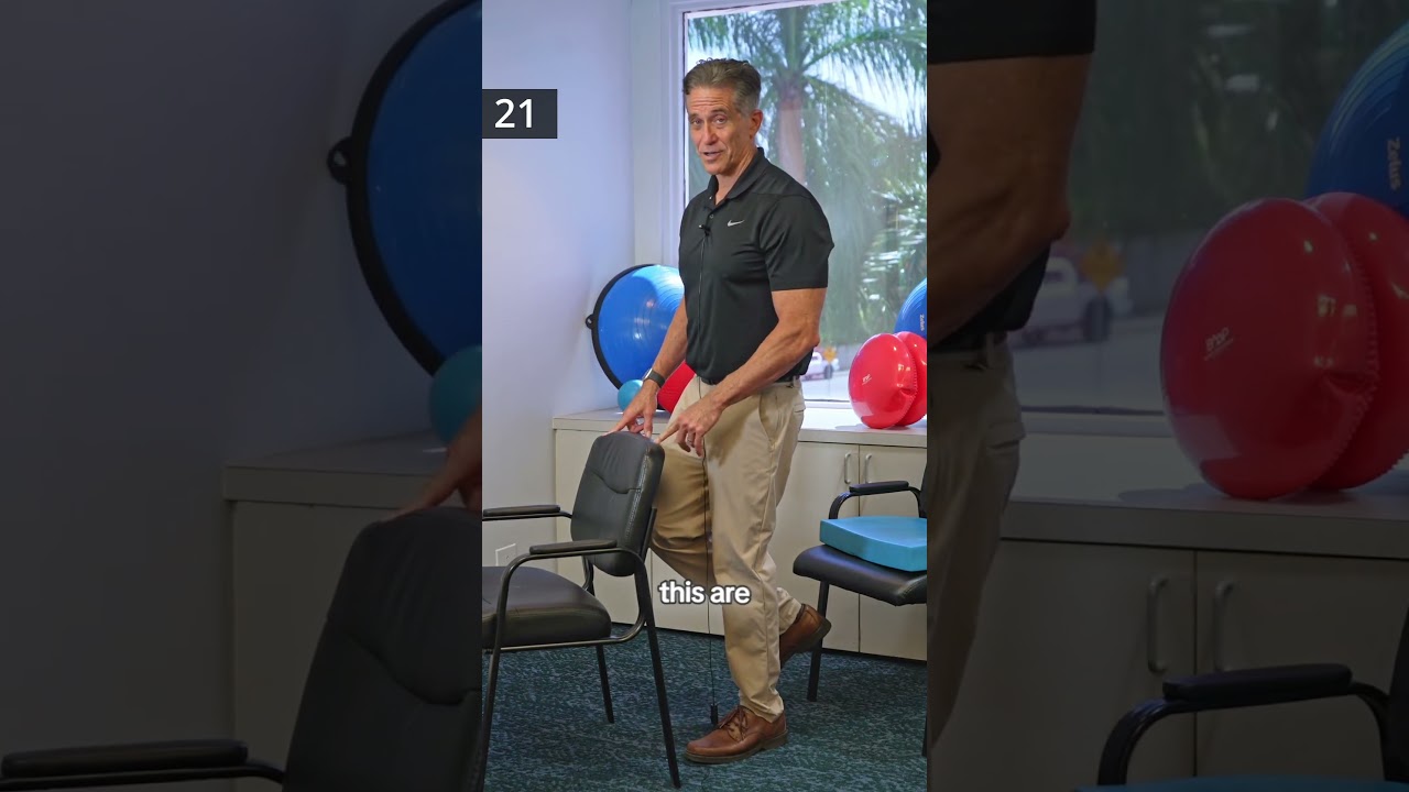 #1 Exercise I teach my senior clients to improve balance & walking #physiotherapy #physicaltherapy
