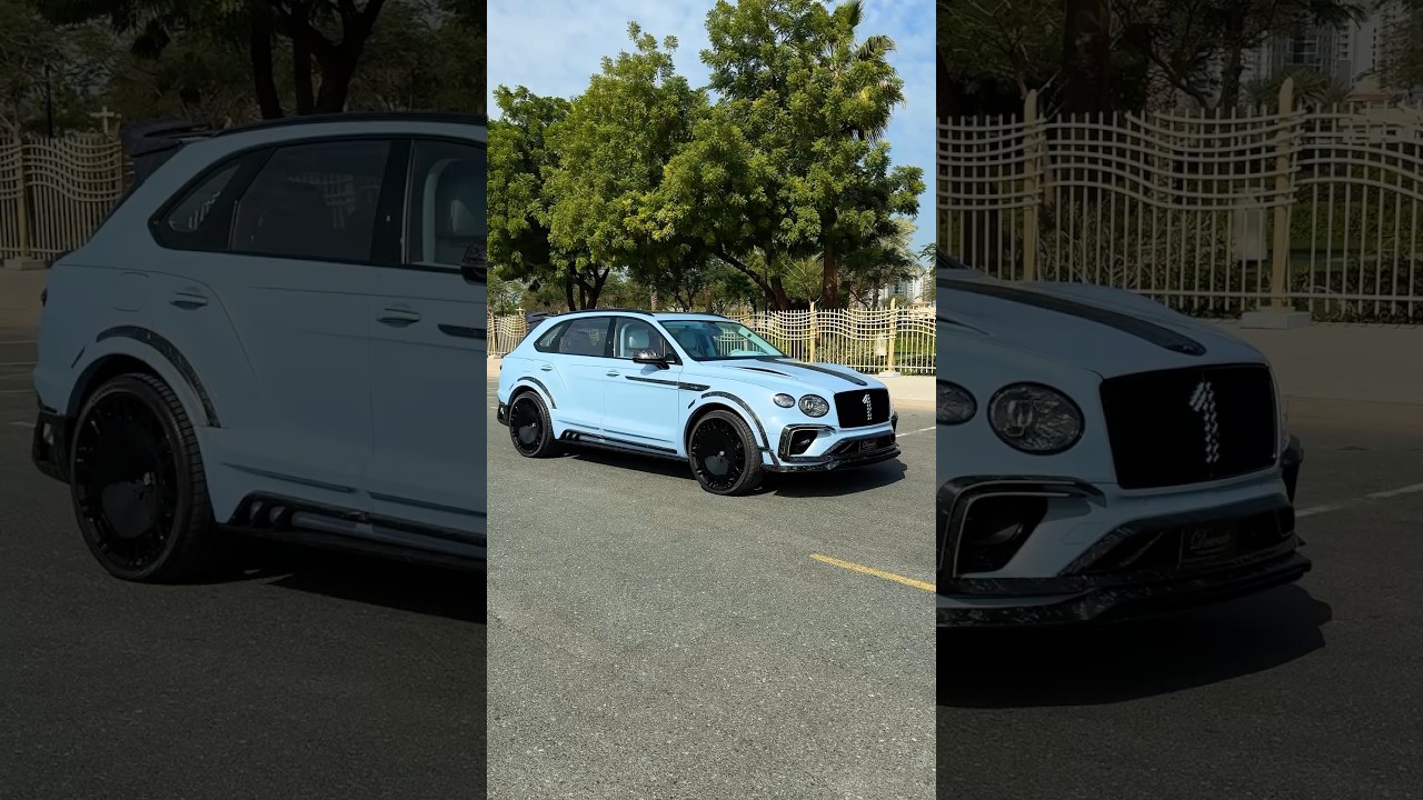 1 of 5 Bentley Bentayga by Onyx! 😍#bentley #luxury #supercars
