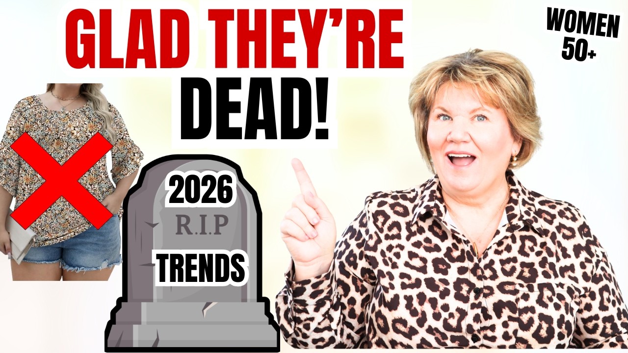10 FRUMPY Fashion Trends That Are DEAD in 2026 (Women Over 50)