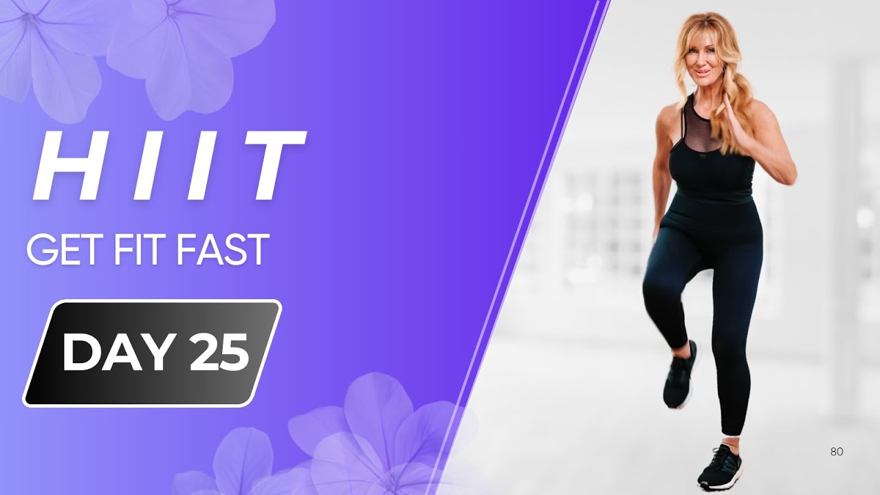 10 Min HIIT For Women Over 50 | Maximum Burn, Minimum Joint Stress! (Day 25) New Year Challenge