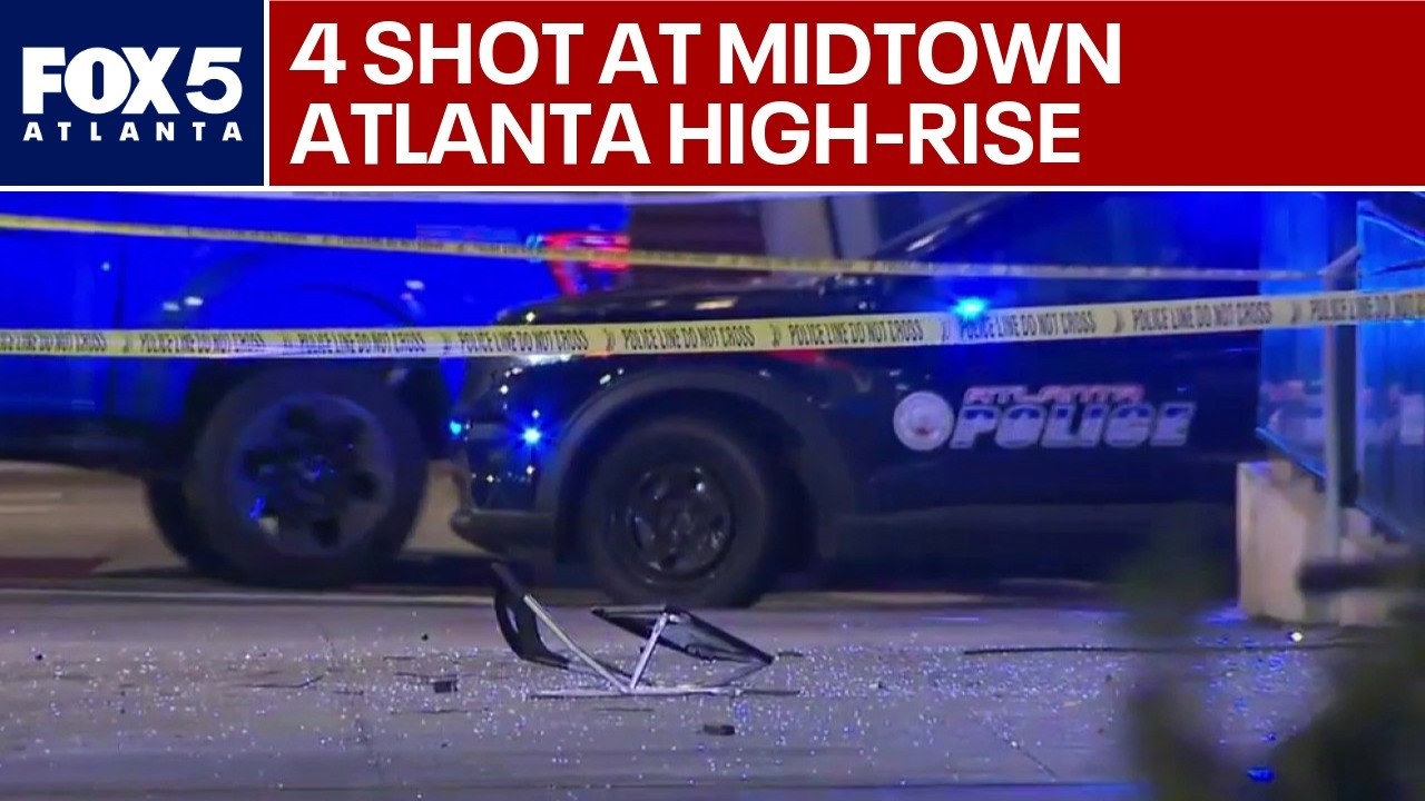 4 men shot in Midtown Atlanta apartment