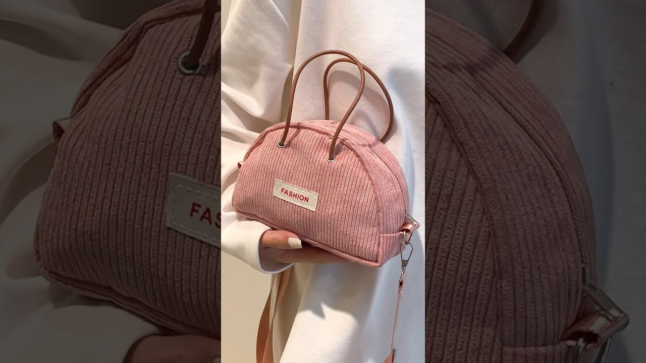 Aesthetic Korean Style Bag DIY 🎀  #bag #sewing