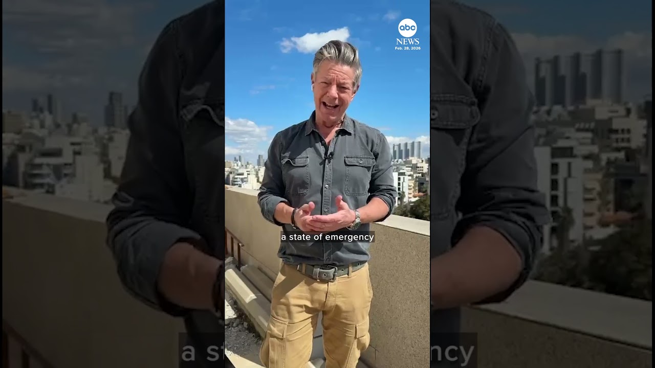 Air raid sirens sound in Israel & airspace closed after strikes in Iran