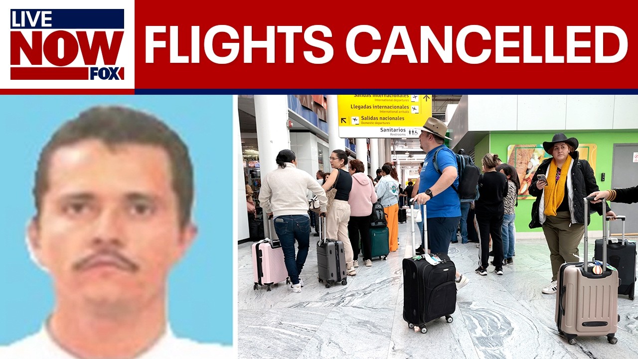 Airlines cancel flights in and out of parts of Mexico