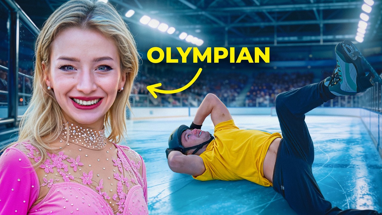 Amber Glenn Teaches Me Figure Skating