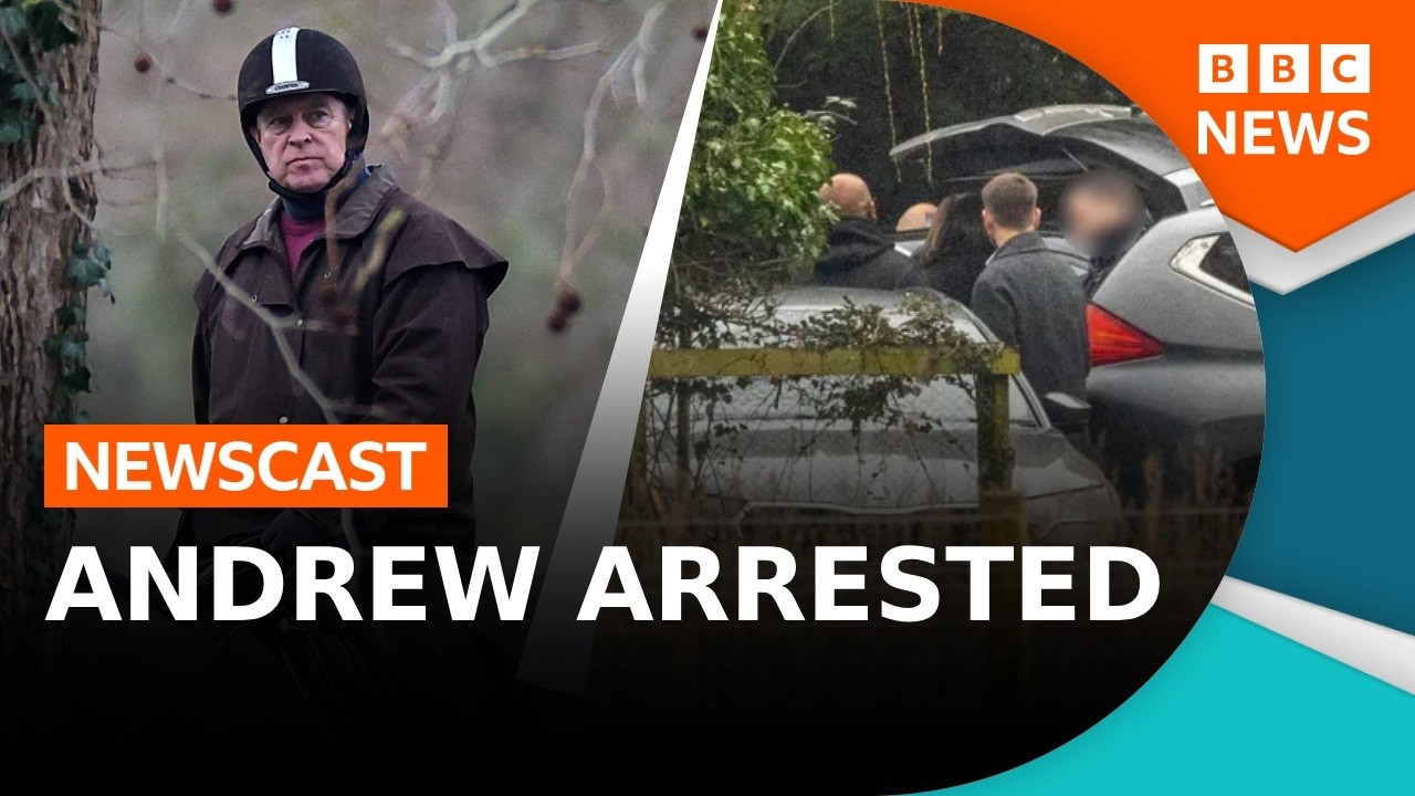 Andrew Mountbatten-Windsor arrested – what happens now? | BBC Newscast