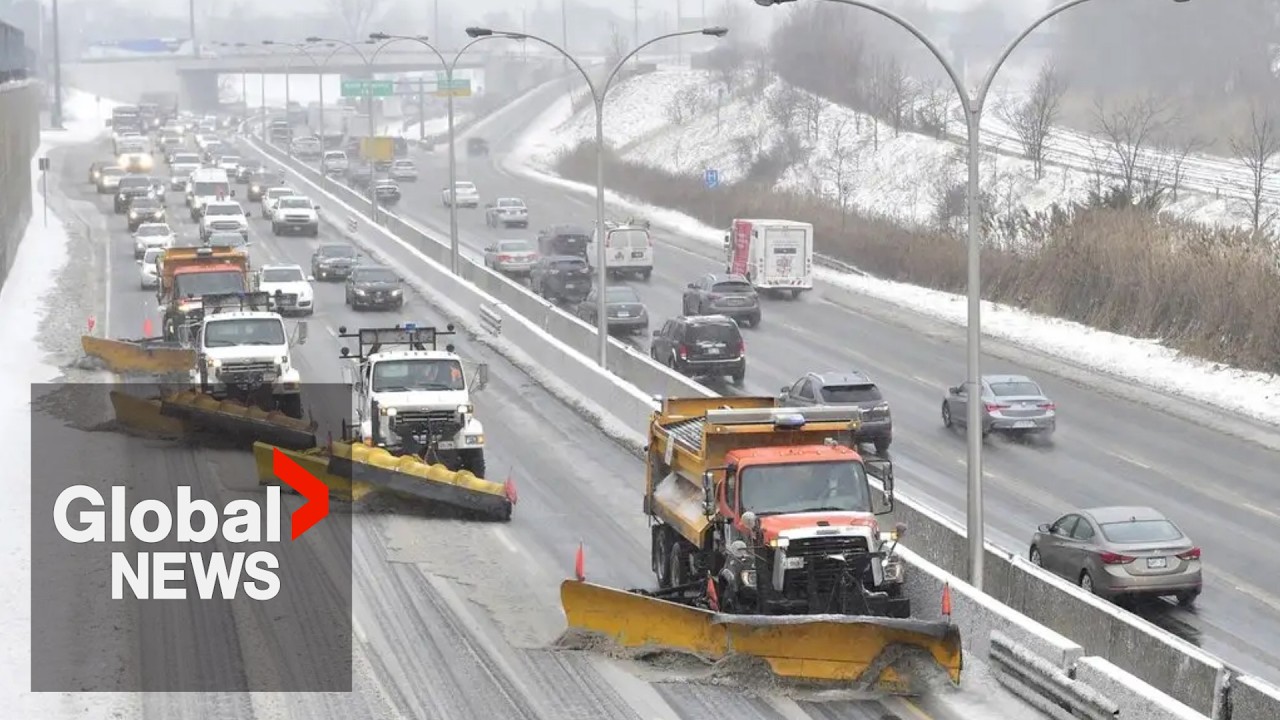 Another winter storm slams GTA, bringing freezing rain and heavy snow