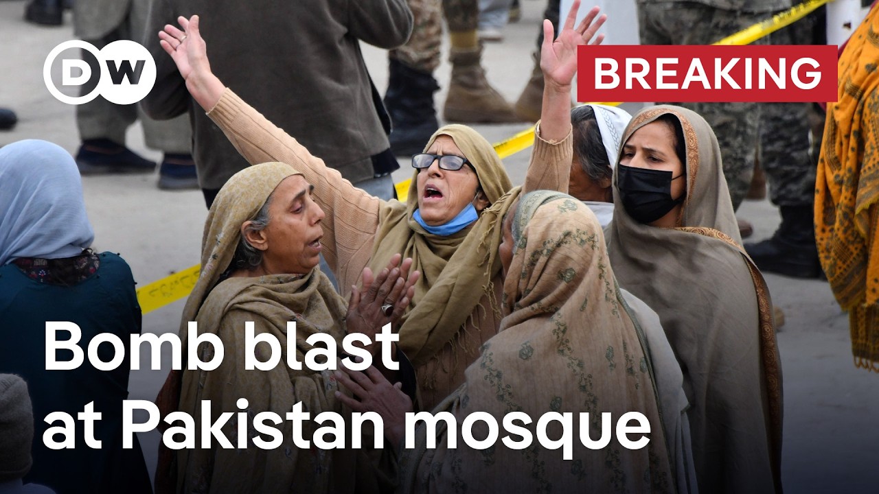 At least 31 killed in mosque bombing in Islamabad, Pakistan |  DW News