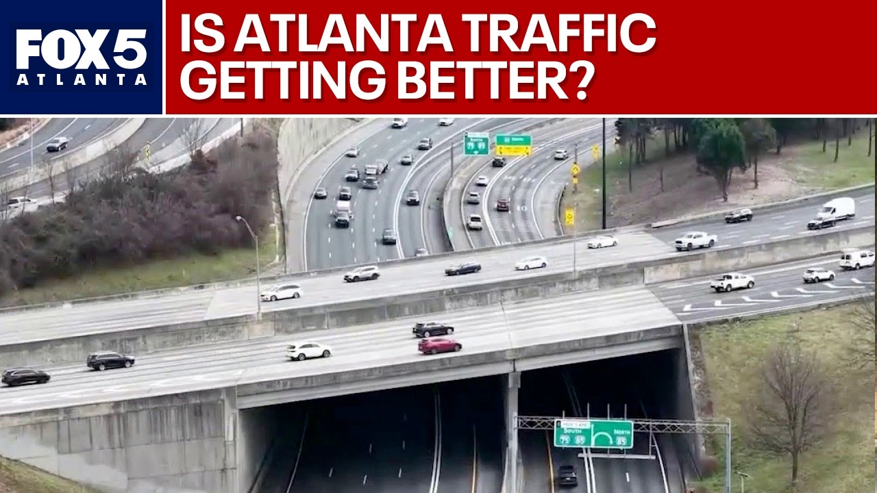Atlanta commute times drop 5 minutes as telework surges | FOX 5 News