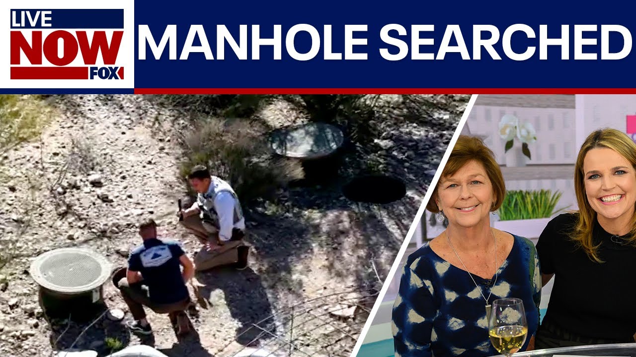 Authorities examine apparent manhole at Nancy Guthrie residence