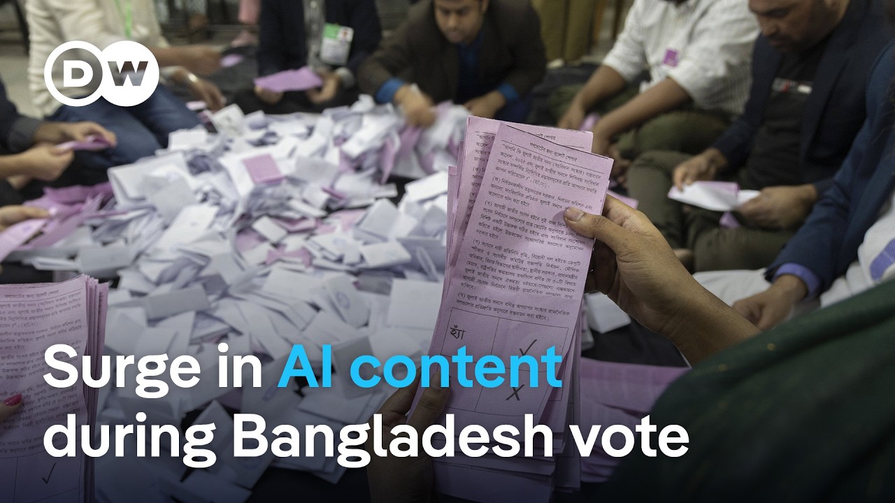 Bangladesh vote: ‘almost all major political parties purchasing bot accounts’ | DW News
