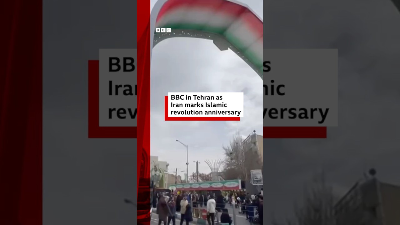 BBC in Tehran as Iran marks Islamic revolution anniversary. #Iran #BBCNews
