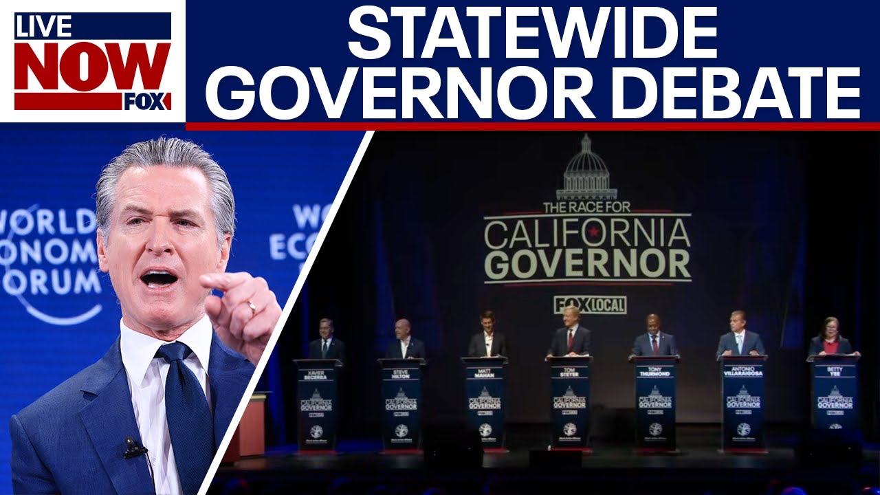 California governor candidates clash in first statewide debate
