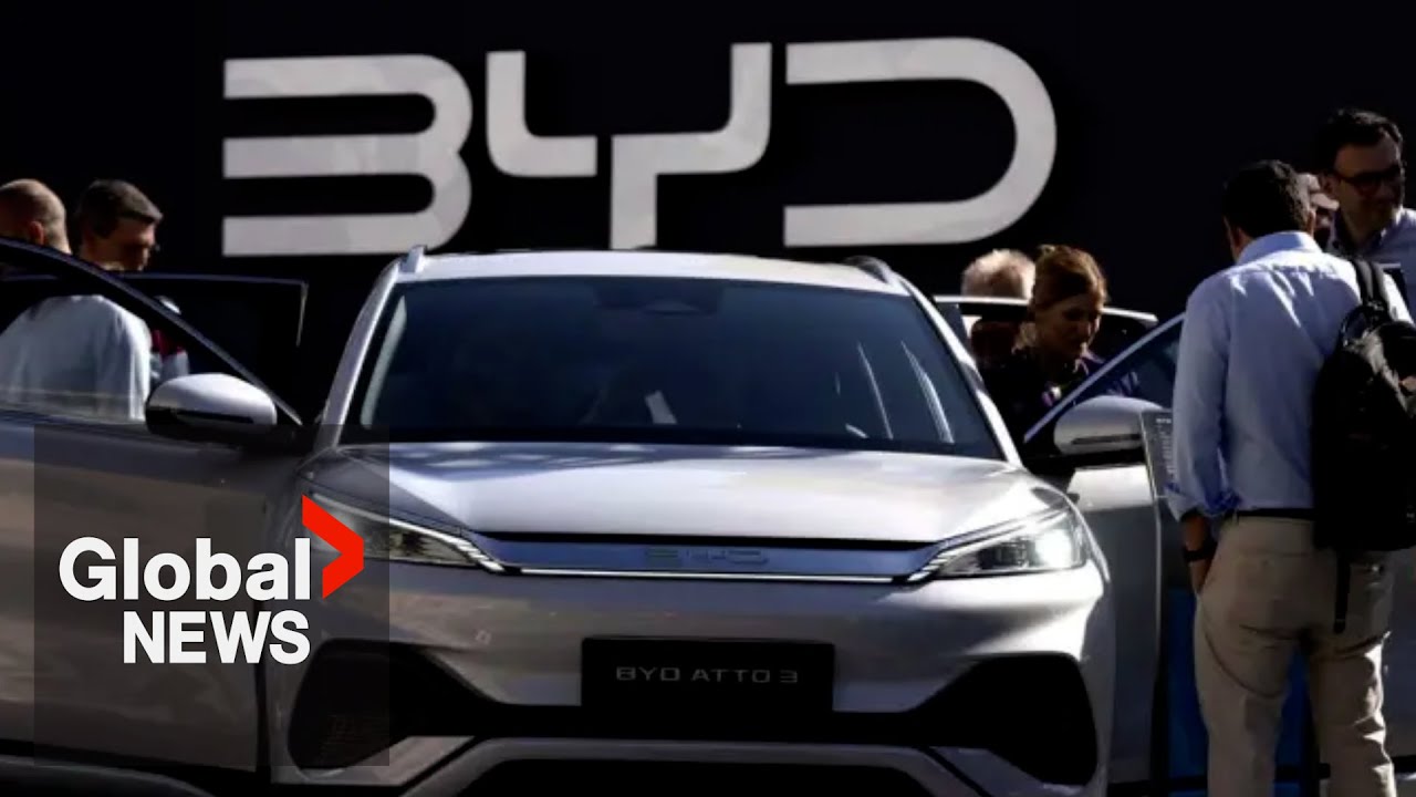 Canadians could soon start driving Chinese EVs. Why experts see it as a possible security risk