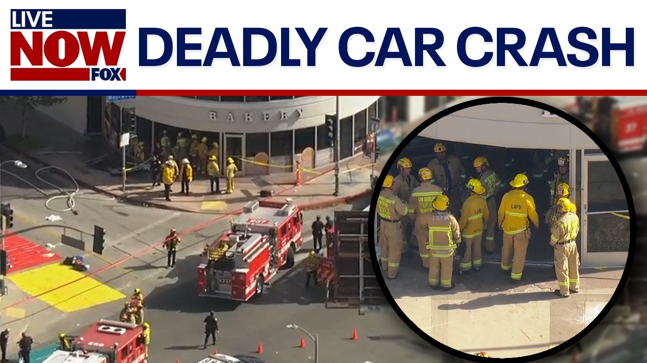 Car crashes into grocery store in LA: 3+ dead, multiple people injured
