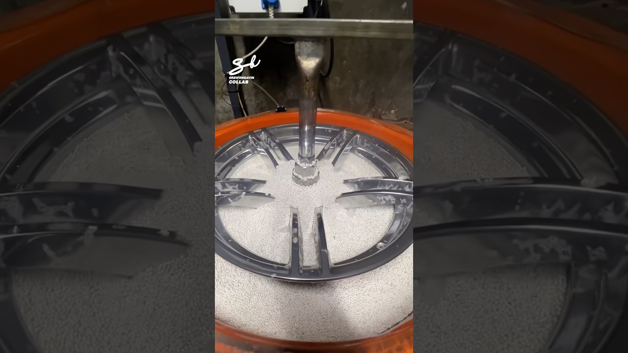 Ceramic Polishing A Tire Rim! 🛞 #cleaning #cars #wheels