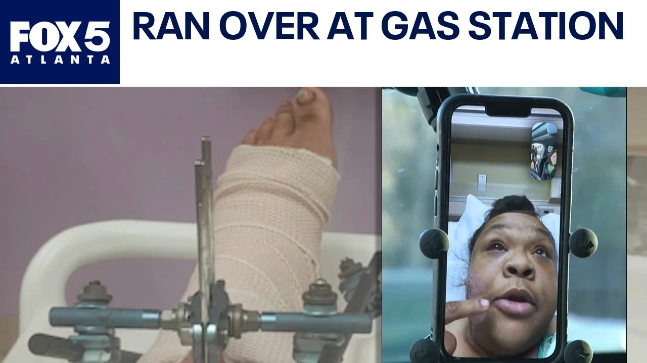 Cobb woman run over outside gas station | FOX 5 News