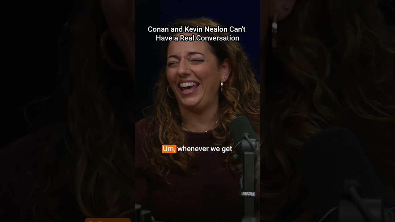 Conan & Kevin Nealon can’t have a real conversation. #podcast #comedy #comedian