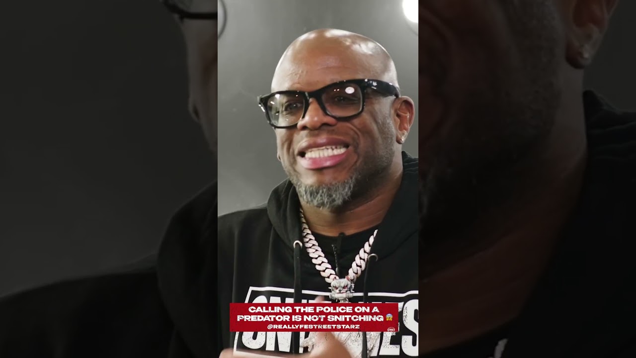 Dawgace says calling the police on a predator is NOT snitching 😱