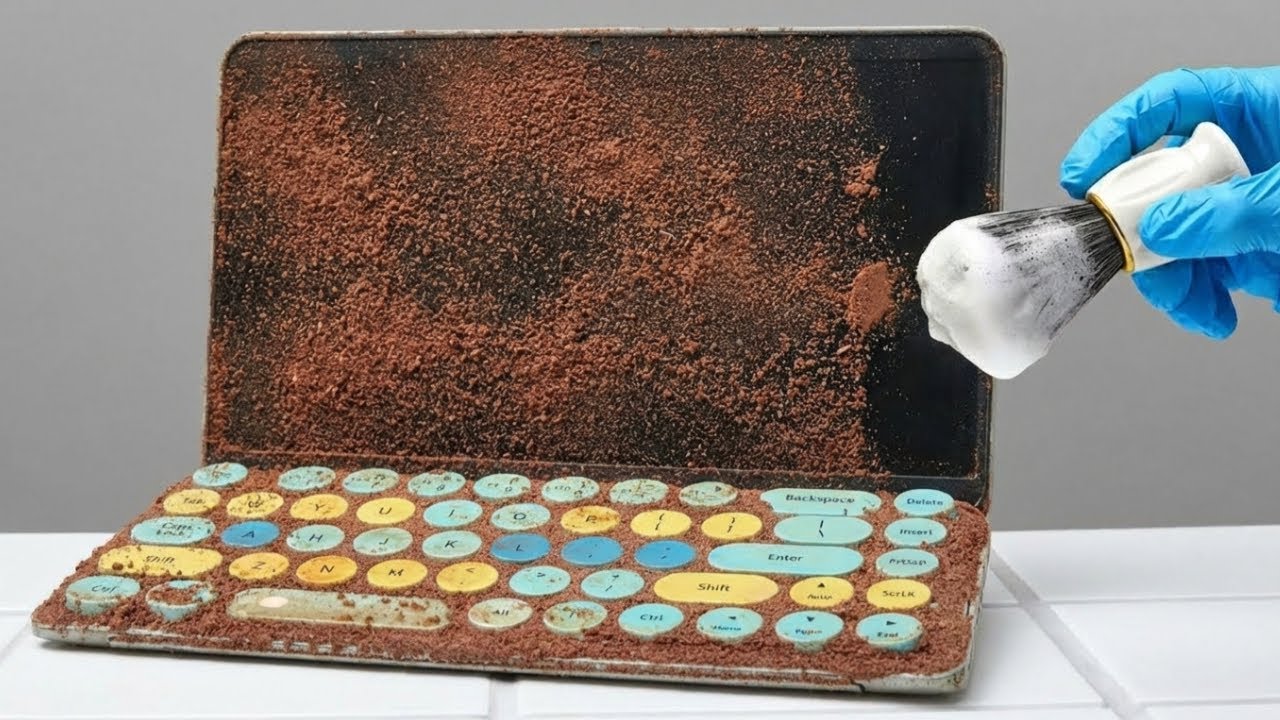 Deep Cleaning & Repairing Old Laptop and Phone 💻📱✨