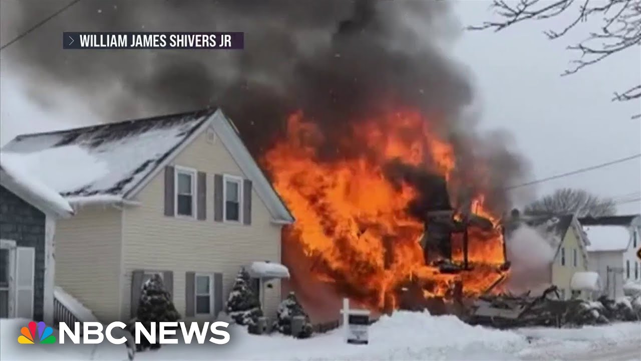 Deep snow impacts response to Massachusetts house explosion