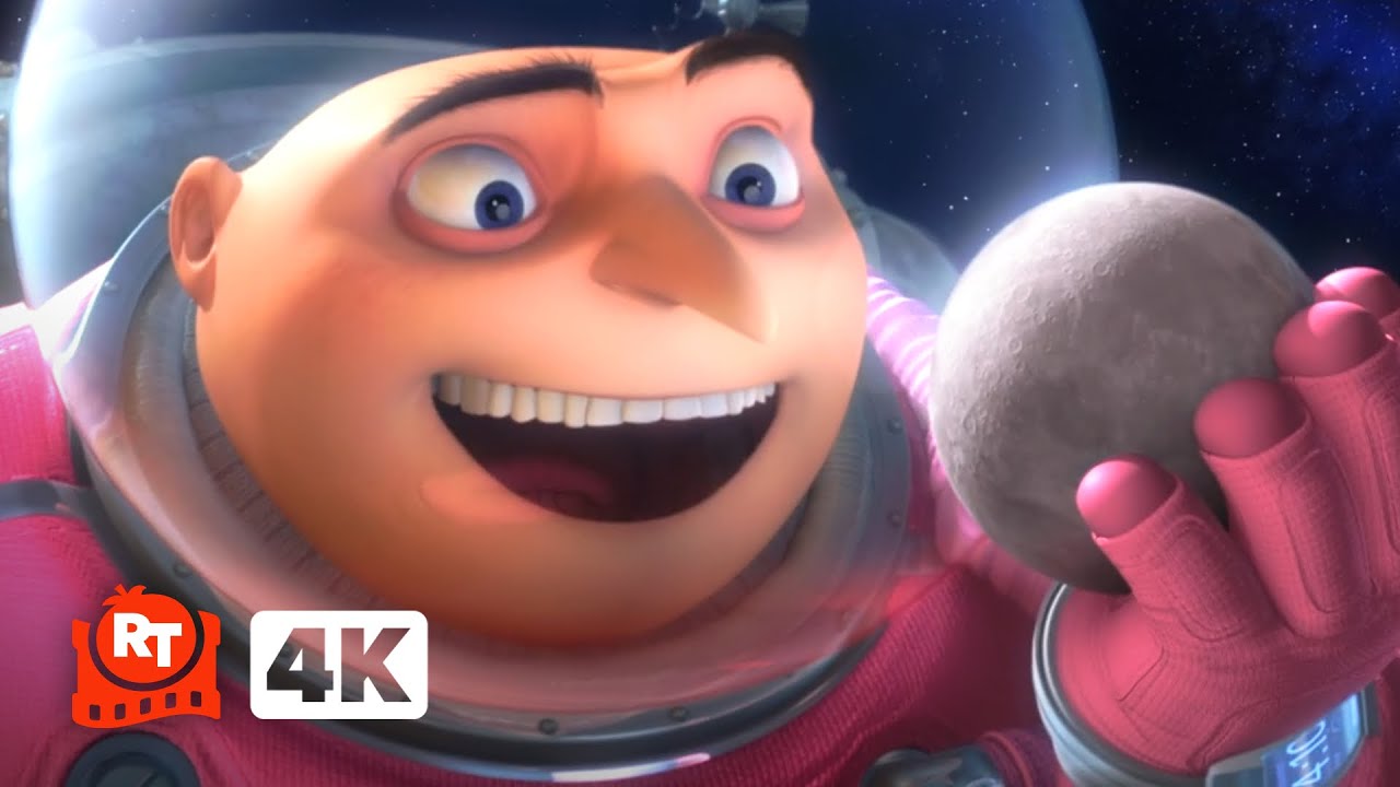 Despicable Me (2010) 4K – Gru Steals the Moon | Movieclips
