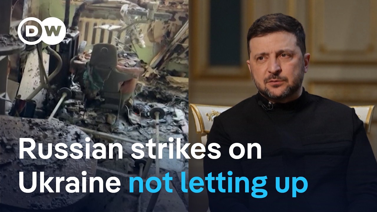 Despite Trump’s claim that Putin promised not to attack Ukraine, the air strikes continue | DW News