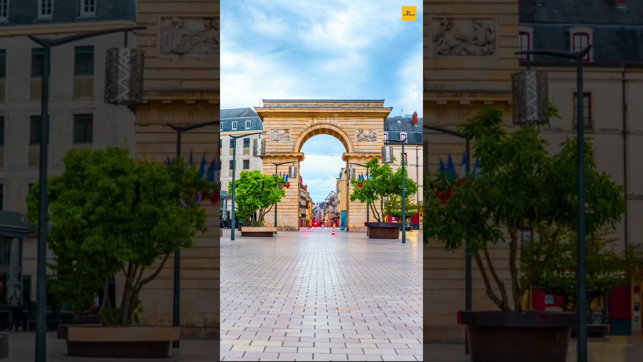 Dijon Old Town, France | #short